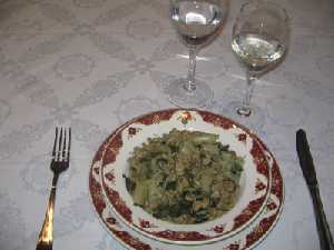 Presentaci�n de Talvillas y acelgas rehogadas [Recetas_ Talvillas y acelgas rehogadas]