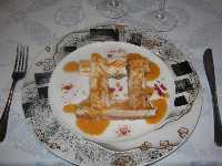 Lomos de m�jol con salsa de caldero 