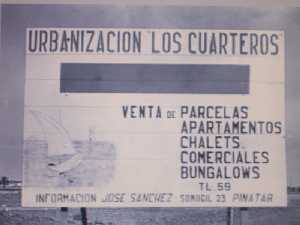 El inicio del boom urban�stico. A�os 60 