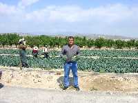 Juan Pag�n en el campo 