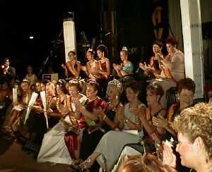 Reinas y damas de las Fiestas de Alumbres 