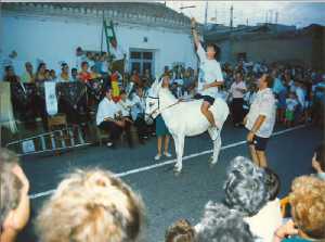 T�pica carrera de cintas 