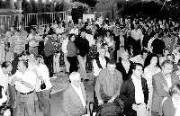 Reuni�n en las Fiestas Patronales de Fuente del Pino 