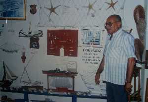 L�zaro Escudero en el Museo del Mar [San Pedro del Pinatar_Los Cuarteros]