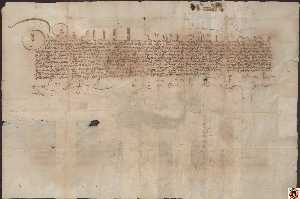 Nombramiento de Lorca como ciudad  por el Rey Juan II [Proyecto Carmes]