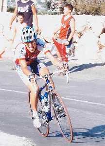 Rubn Lorca, durante la disputa de los Campeonatos de Espaa 2005