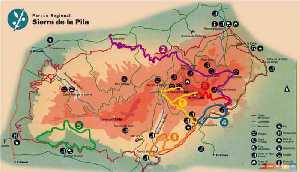 Mapa Ruta La Pila [Sierra de la Pila]