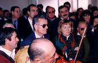 Mar�a Antonia Mart�nez en un acto de la cuadrilla 