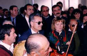 Mar�a Antonia Mart�nez en un acto de la cuadrilla 