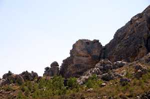 Vista del Castillico de Las Pe�as 