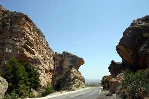Vista del Cortado de Las Pe�as 