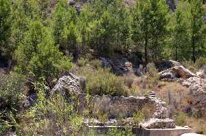 Rambla del Cortado de Las Pe�as y Estructura de Contenci�n 