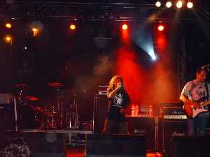 Festival �lamo Rock. Transfer en acci�n