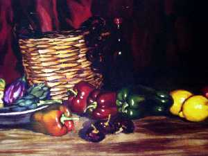 Bodegn. Oleo. Autor: Falgas