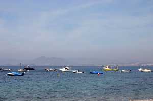 Vista desde el Puerto de La Azoh�a 