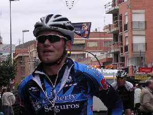 Jos Joaqun Rojas con el equipo Liberty Seguros