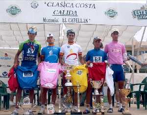 Jos Joaqun Rojas en el podium del Memorial El Capelln