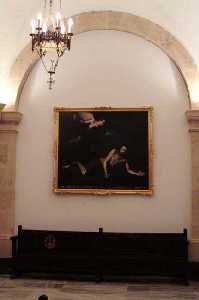 Interior del Santuario de la Vera Cruz