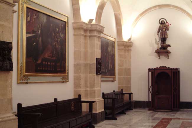 Interior del Santuario de la Vera Cruz. Regin de Murcia Digital