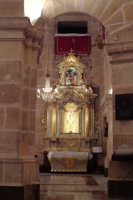 Interior del Santuario de la Vera Cruz. Regin de Murcia Digital