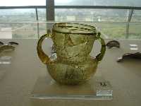 Jarrita de cristal en el Museo de Siysa 