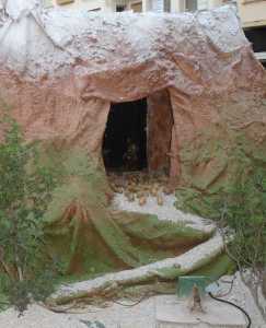 Ovejitas en la cueva