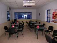 Vista del sal�n en el local social