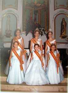 Reinas y Damas en las fiestas de Torreag�era[Torreag�era]