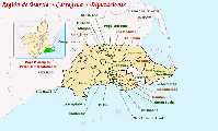 Mapa Pedanias Cartagena