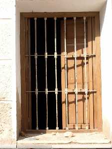Detalle ventana de casa tradicional