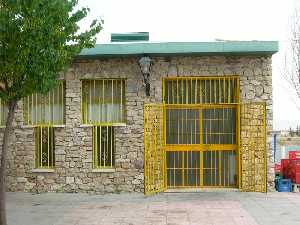 Centro social-entrada. 