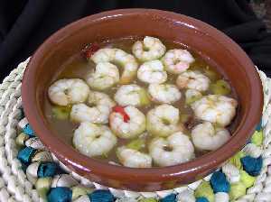 Gambas al ajillo 