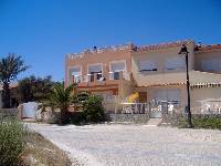 Casas en el paseo de la playa