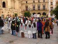 Los nios de Lorca han celebrado San Clemente con juegos medievales