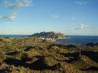 Cabezo de Cope desde la sierra de los collados